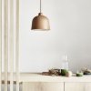 Muuto GRAIN Lampa Wisząca 21 cm Czarna